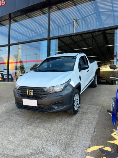 FIAT - STRADA - 2021/2022 - Branca - R$ 74.900,00