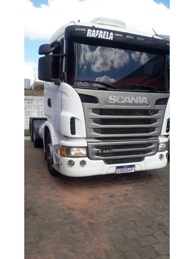SCANIA - G-420 - 2011/2012 - Branca - R$ 280.000,00