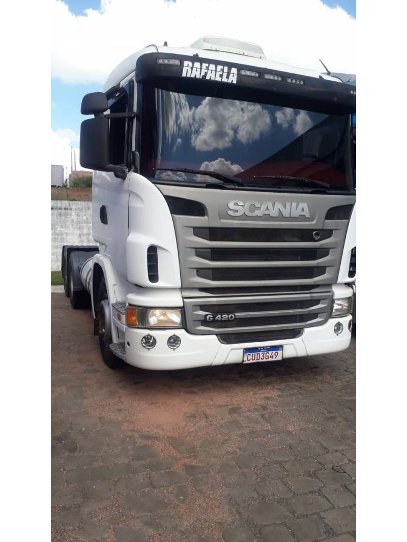 SCANIA - G-420 - 2011/2012 - Branca - R$ 280.000,00
