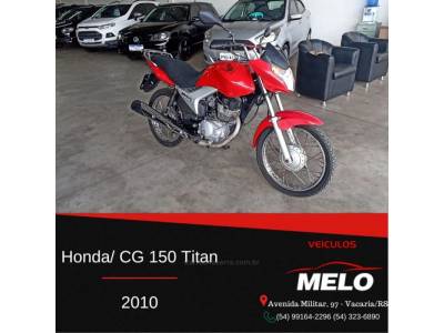 HONDA - CG 150 - 2010/2010 - Vermelha - R$ 9.900,00