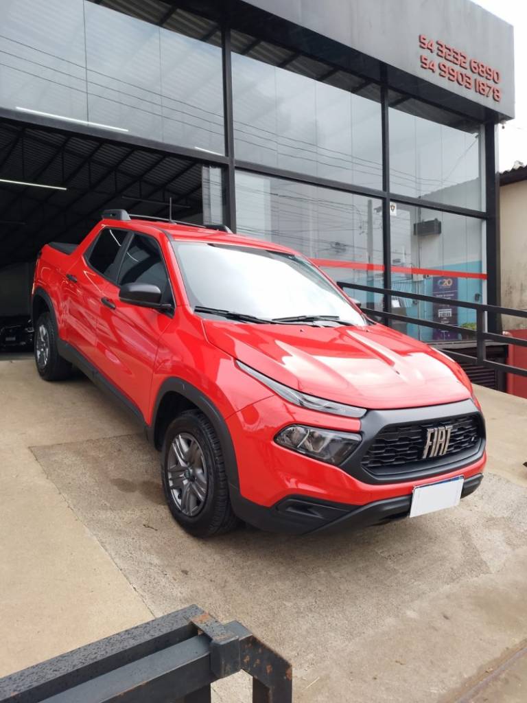 FIAT - TORO - 2023/2024 - Vermelha - R$ 126.500,00