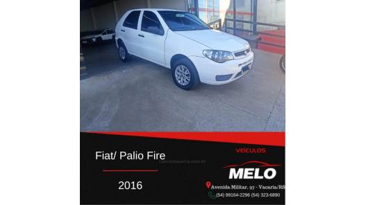 FIAT - PALIO - 2015/2016 - Branca - R$ 34.900,00