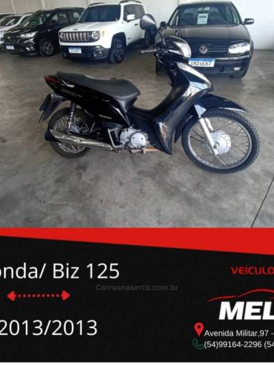 HONDA - BIZ 125 - 2013/2013 - Preta - R$ 11.900,00